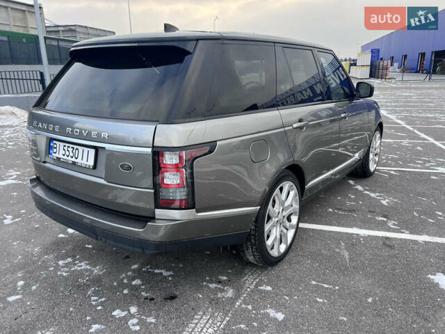 Серый Ленд Ровер Рендж Ровер, объемом двигателя 3 л и пробегом 158 тыс. км за 44000 $, фото 6 на Automoto.ua