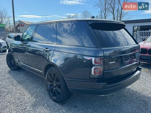 Серый Ленд Ровер Рендж Ровер, объемом двигателя 5 л и пробегом 158 тыс. км за 57000 $, фото 99 на Automoto.ua