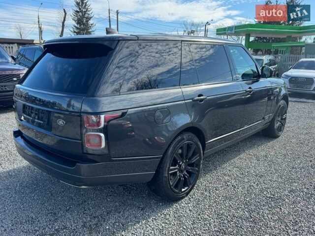 Серый Ленд Ровер Рендж Ровер, объемом двигателя 5 л и пробегом 158 тыс. км за 57000 $, фото 110 на Automoto.ua