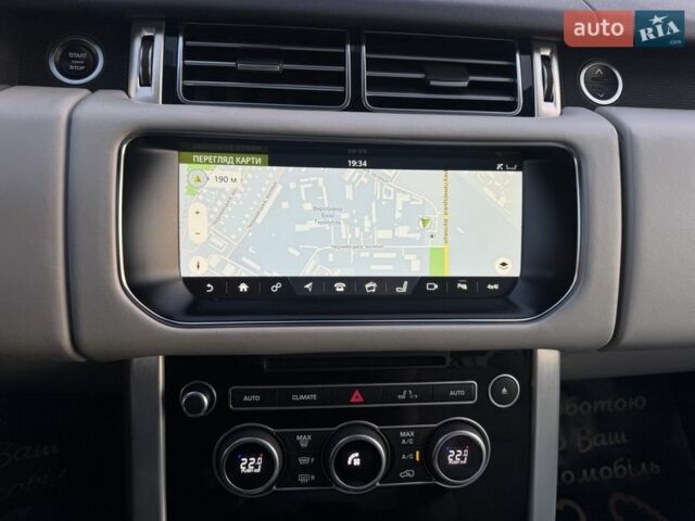 Серый Ленд Ровер Рендж Ровер, объемом двигателя 3 л и пробегом 153 тыс. км за 29900 $, фото 7 на Automoto.ua