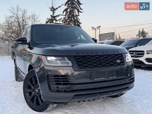 Серый Ленд Ровер Рендж Ровер, объемом двигателя 5 л и пробегом 158 тыс. км за 63900 $, фото 16 на Automoto.ua