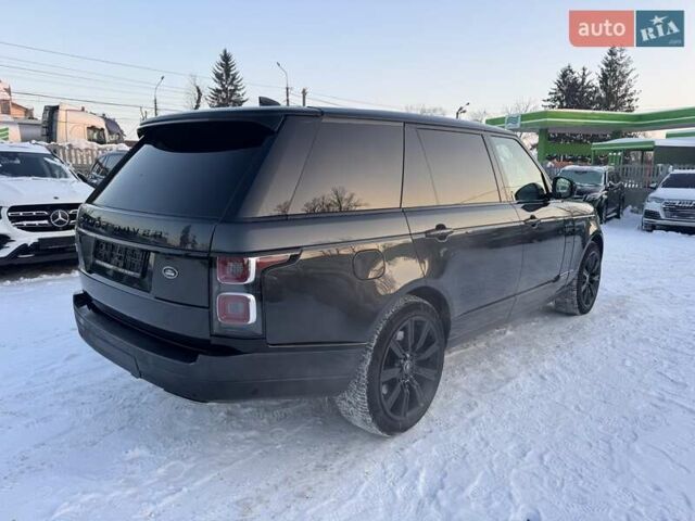 Серый Ленд Ровер Рендж Ровер, объемом двигателя 5 л и пробегом 158 тыс. км за 63900 $, фото 73 на Automoto.ua