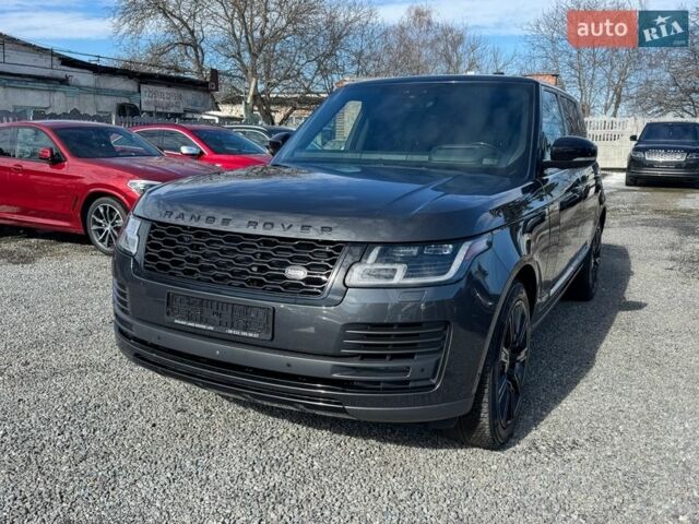 Серый Ленд Ровер Рендж Ровер, объемом двигателя 5 л и пробегом 158 тыс. км за 57000 $, фото 120 на Automoto.ua