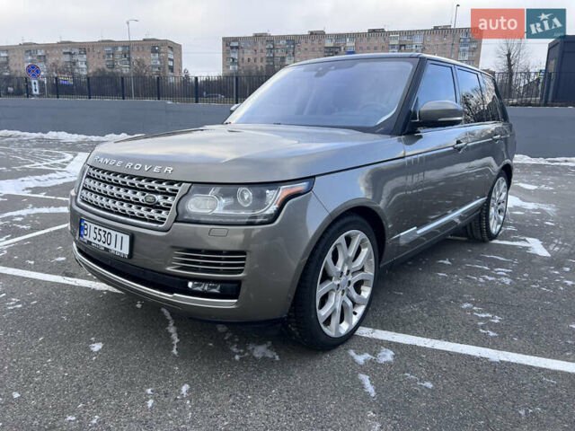 Серый Ленд Ровер Рендж Ровер, объемом двигателя 3 л и пробегом 158 тыс. км за 44000 $, фото 1 на Automoto.ua