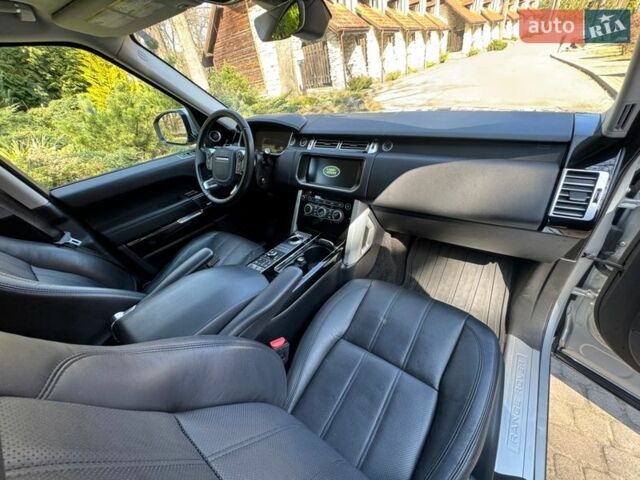 Серый Ленд Ровер Рендж Ровер, объемом двигателя 3 л и пробегом 161 тыс. км за 26999 $, фото 18 на Automoto.ua