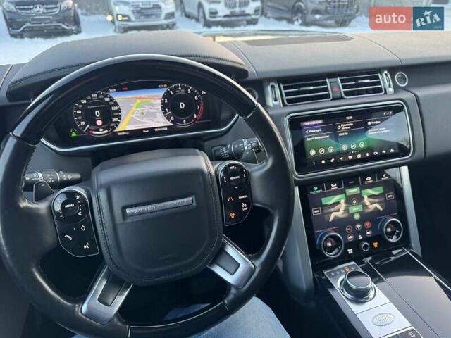 Серый Ленд Ровер Рендж Ровер, объемом двигателя 5 л и пробегом 158 тыс. км за 63900 $, фото 42 на Automoto.ua