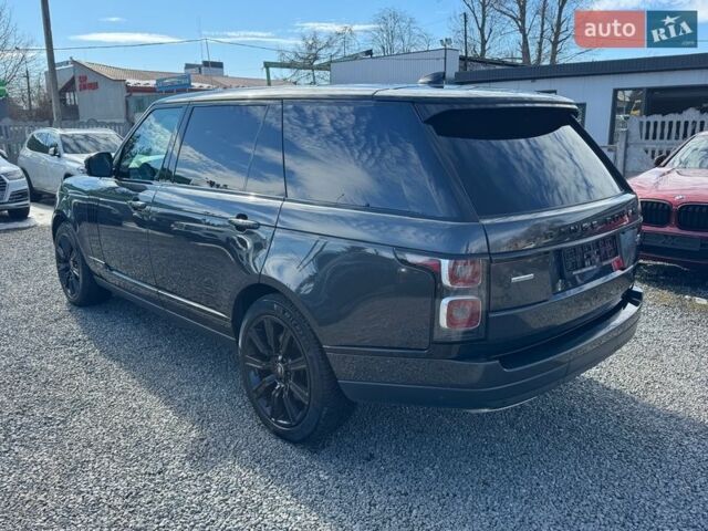 Серый Ленд Ровер Рендж Ровер, объемом двигателя 5 л и пробегом 158 тыс. км за 57000 $, фото 104 на Automoto.ua