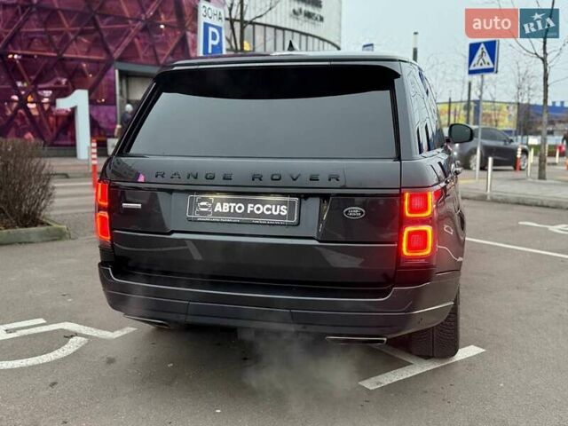 Сірий Ленд Ровер Рендж Ровер, об'ємом двигуна 5 л та пробігом 156 тис. км за 66990 $, фото 7 на Automoto.ua