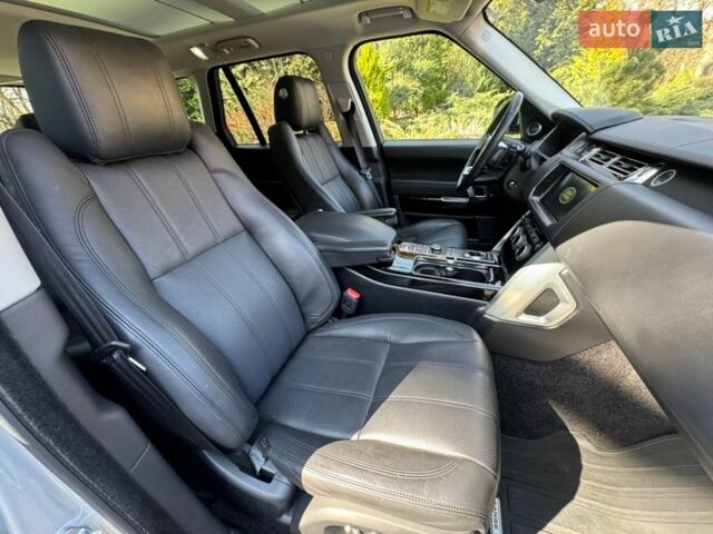 Серый Ленд Ровер Рендж Ровер, объемом двигателя 3 л и пробегом 161 тыс. км за 26999 $, фото 19 на Automoto.ua