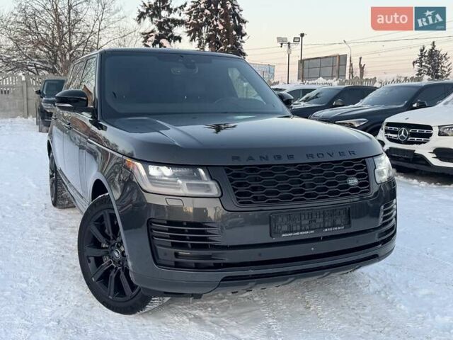 Серый Ленд Ровер Рендж Ровер, объемом двигателя 5 л и пробегом 158 тыс. км за 63900 $, фото 17 на Automoto.ua