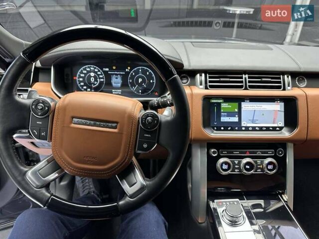 Серый Ленд Ровер Рендж Ровер, объемом двигателя 4.37 л и пробегом 61 тыс. км за 87704 $, фото 6 на Automoto.ua