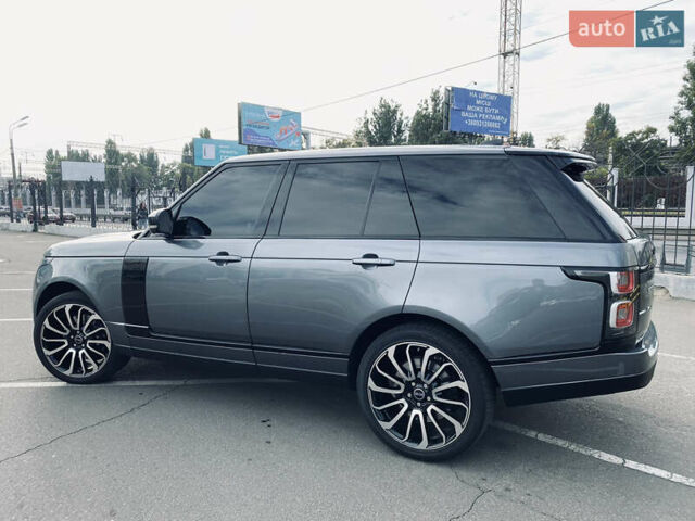Серый Ленд Ровер Рендж Ровер, объемом двигателя 3 л и пробегом 44 тыс. км за 45000 $, фото 4 на Automoto.ua
