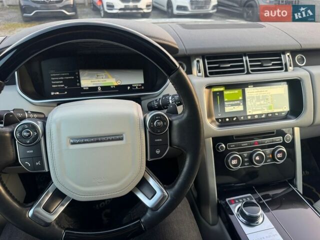 Серый Ленд Ровер Рендж Ровер, объемом двигателя 3 л и пробегом 153 тыс. км за 29900 $, фото 17 на Automoto.ua