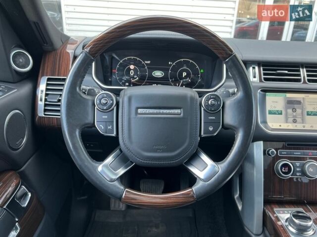 Серый Ленд Ровер Рендж Ровер, объемом двигателя 3 л и пробегом 57 тыс. км за 39500 $, фото 13 на Automoto.ua