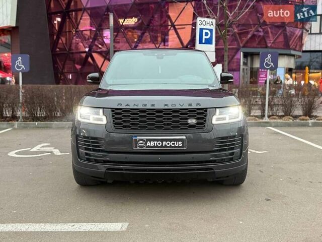 Сірий Ленд Ровер Рендж Ровер, об'ємом двигуна 5 л та пробігом 156 тис. км за 66990 $, фото 1 на Automoto.ua