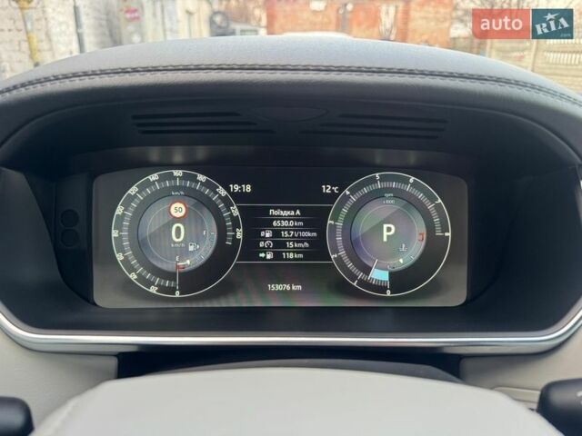 Серый Ленд Ровер Рендж Ровер, объемом двигателя 3 л и пробегом 153 тыс. км за 29900 $, фото 133 на Automoto.ua