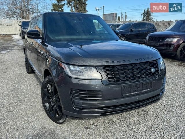 Серый Ленд Ровер Рендж Ровер, объемом двигателя 5 л и пробегом 158 тыс. км за 57000 $, фото 75 на Automoto.ua