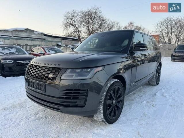 Серый Ленд Ровер Рендж Ровер, объемом двигателя 5 л и пробегом 158 тыс. км за 63900 $, фото 104 на Automoto.ua