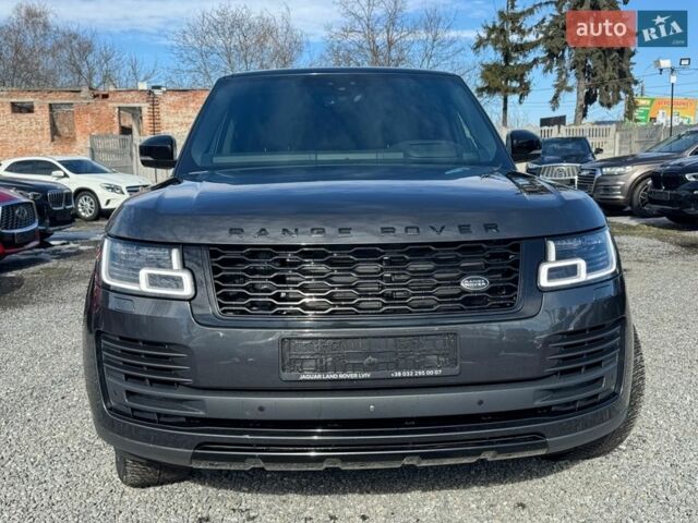 Серый Ленд Ровер Рендж Ровер, объемом двигателя 5 л и пробегом 158 тыс. км за 57000 $, фото 95 на Automoto.ua