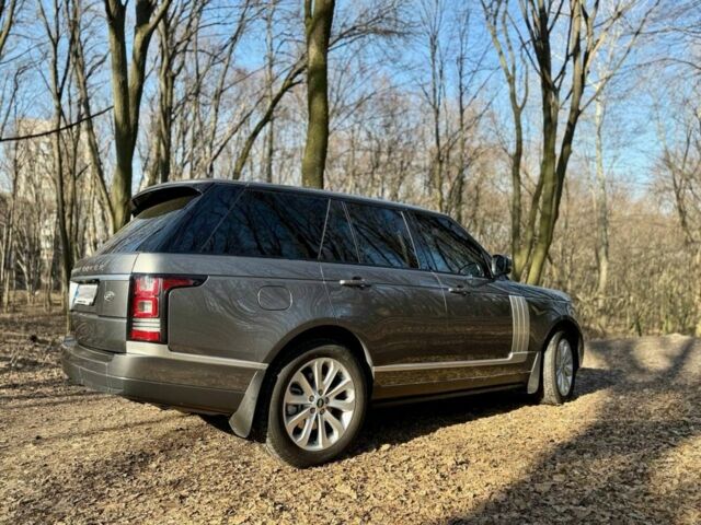 Сірий Ленд Ровер Рендж Ровер, об'ємом двигуна 3 л та пробігом 47 тис. км за 42900 $, фото 4 на Automoto.ua