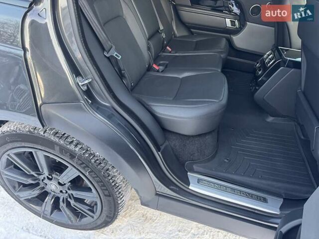 Серый Ленд Ровер Рендж Ровер, объемом двигателя 5 л и пробегом 158 тыс. км за 63900 $, фото 84 на Automoto.ua