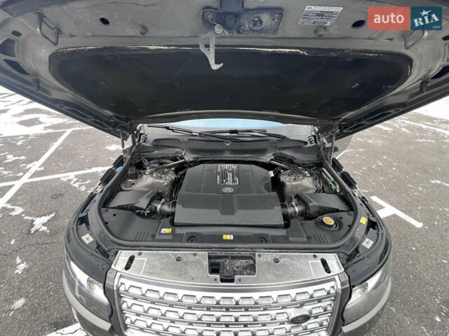Серый Ленд Ровер Рендж Ровер, объемом двигателя 3 л и пробегом 158 тыс. км за 44000 $, фото 75 на Automoto.ua