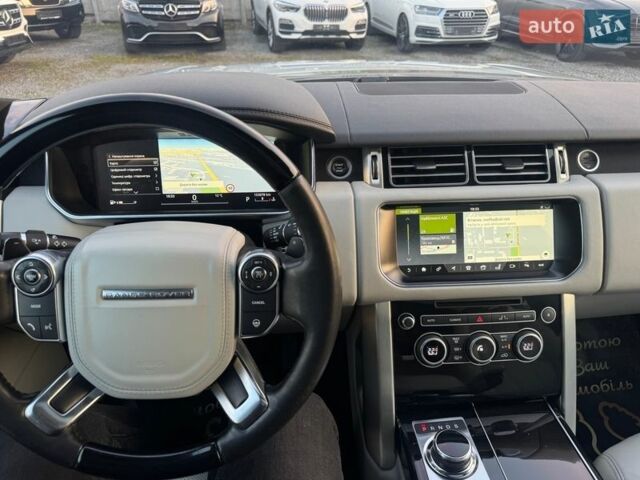 Серый Ленд Ровер Рендж Ровер, объемом двигателя 3 л и пробегом 153 тыс. км за 29900 $, фото 14 на Automoto.ua