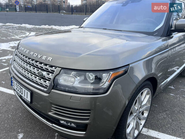 Серый Ленд Ровер Рендж Ровер, объемом двигателя 3 л и пробегом 158 тыс. км за 44000 $, фото 18 на Automoto.ua