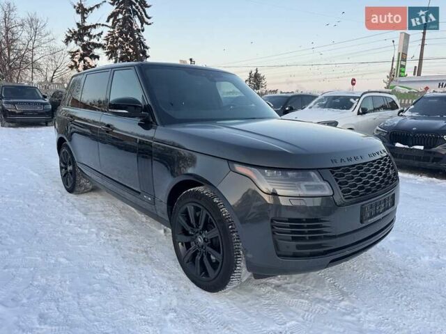 Серый Ленд Ровер Рендж Ровер, объемом двигателя 5 л и пробегом 158 тыс. км за 63900 $, фото 100 на Automoto.ua