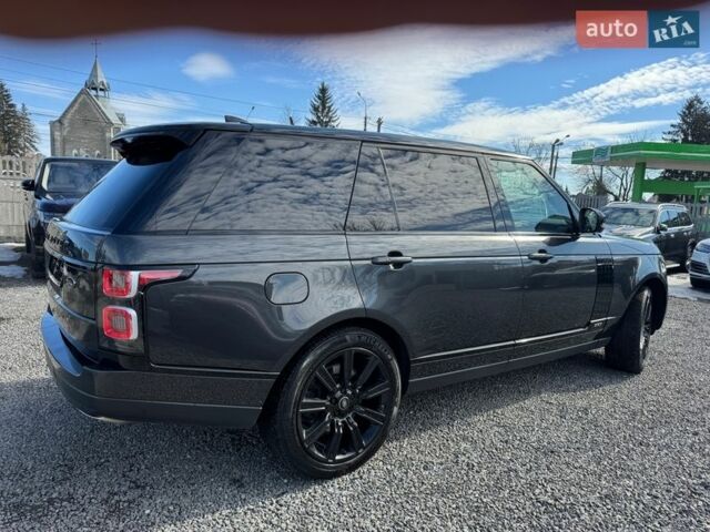 Серый Ленд Ровер Рендж Ровер, объемом двигателя 5 л и пробегом 158 тыс. км за 57000 $, фото 78 на Automoto.ua