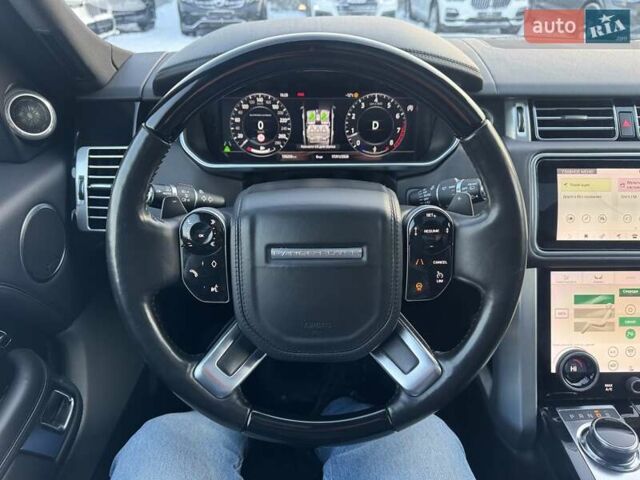 Серый Ленд Ровер Рендж Ровер, объемом двигателя 5 л и пробегом 158 тыс. км за 63900 $, фото 59 на Automoto.ua