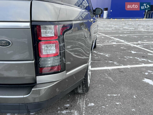 Серый Ленд Ровер Рендж Ровер, объемом двигателя 3 л и пробегом 158 тыс. км за 44000 $, фото 7 на Automoto.ua