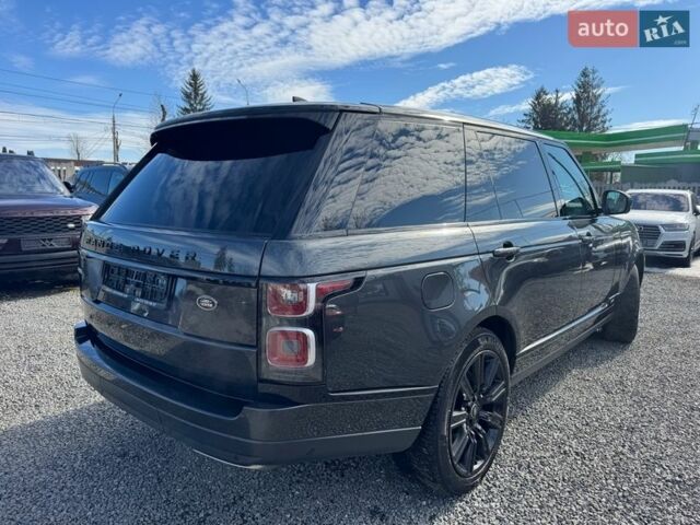 Серый Ленд Ровер Рендж Ровер, объемом двигателя 5 л и пробегом 158 тыс. км за 57000 $, фото 24 на Automoto.ua