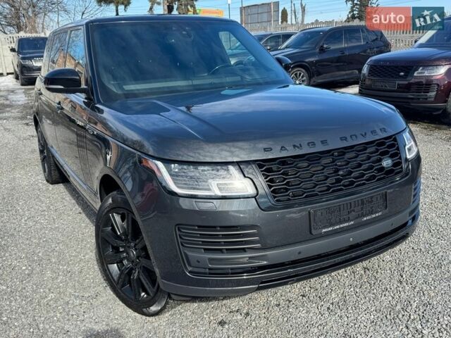 Серый Ленд Ровер Рендж Ровер, объемом двигателя 5 л и пробегом 158 тыс. км за 57000 $, фото 92 на Automoto.ua