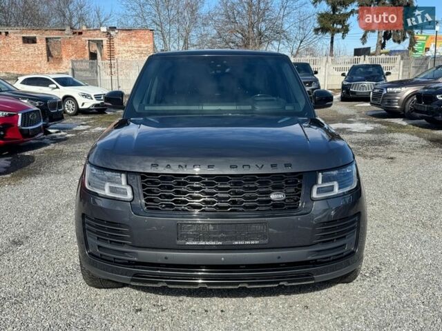 Серый Ленд Ровер Рендж Ровер, объемом двигателя 5 л и пробегом 158 тыс. км за 57000 $, фото 117 на Automoto.ua