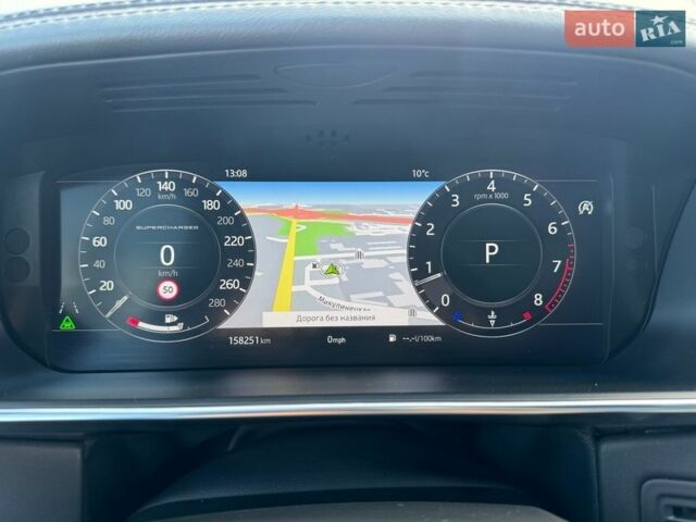 Серый Ленд Ровер Рендж Ровер, объемом двигателя 5 л и пробегом 158 тыс. км за 57000 $, фото 59 на Automoto.ua