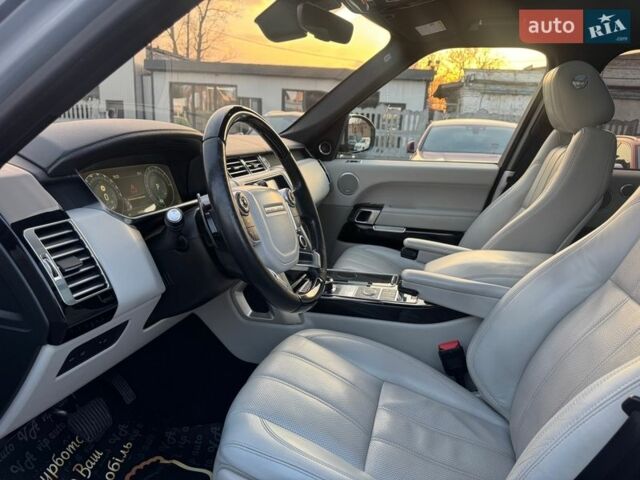 Серый Ленд Ровер Рендж Ровер, объемом двигателя 3 л и пробегом 153 тыс. км за 29900 $, фото 103 на Automoto.ua