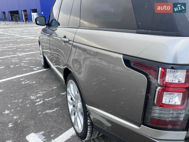 Серый Ленд Ровер Рендж Ровер, объемом двигателя 3 л и пробегом 158 тыс. км за 44000 $, фото 11 на Automoto.ua
