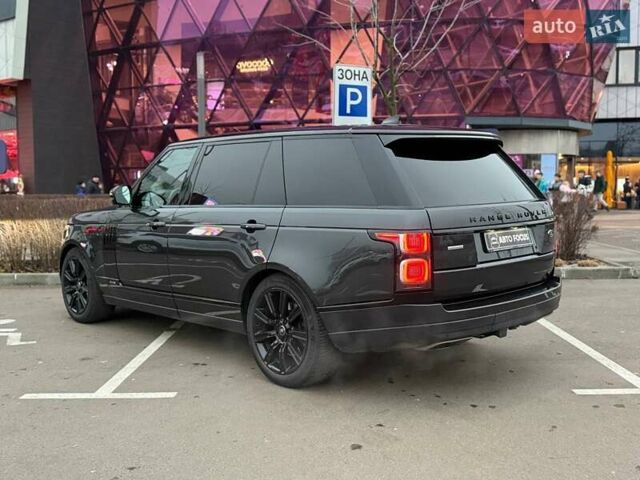 Сірий Ленд Ровер Рендж Ровер, об'ємом двигуна 5 л та пробігом 156 тис. км за 66990 $, фото 3 на Automoto.ua