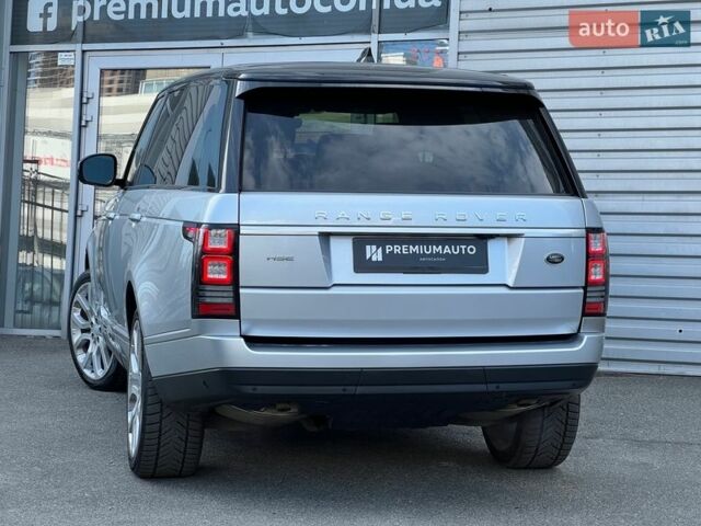 Серый Ленд Ровер Рендж Ровер, объемом двигателя 3 л и пробегом 57 тыс. км за 39500 $, фото 6 на Automoto.ua