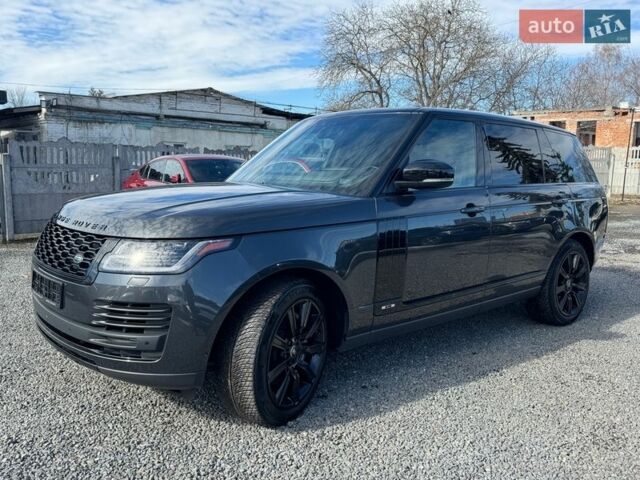 Серый Ленд Ровер Рендж Ровер, объемом двигателя 5 л и пробегом 158 тыс. км за 57000 $, фото 88 на Automoto.ua