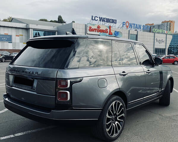 Серый Ленд Ровер Рендж Ровер, объемом двигателя 3 л и пробегом 44 тыс. км за 45000 $, фото 2 на Automoto.ua