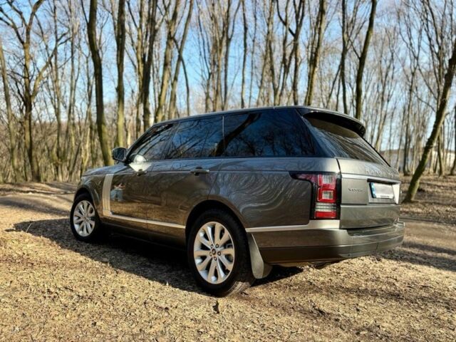 Сірий Ленд Ровер Рендж Ровер, об'ємом двигуна 3 л та пробігом 47 тис. км за 42900 $, фото 3 на Automoto.ua