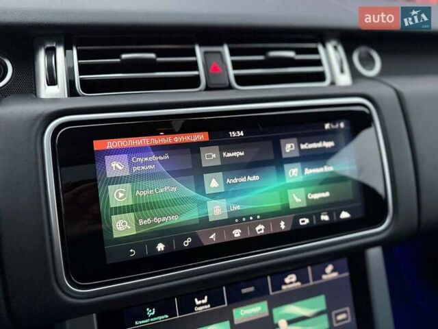 Сірий Ленд Ровер Рендж Ровер, об'ємом двигуна 5 л та пробігом 156 тис. км за 66990 $, фото 24 на Automoto.ua