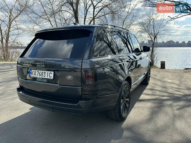 Сірий Ленд Ровер Рендж Ровер, об'ємом двигуна 4.37 л та пробігом 141 тис. км за 50000 $, фото 14 на Automoto.ua