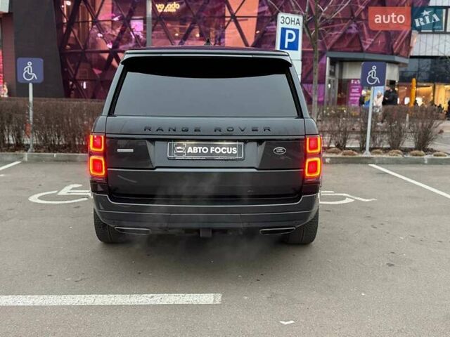 Сірий Ленд Ровер Рендж Ровер, об'ємом двигуна 5 л та пробігом 156 тис. км за 66990 $, фото 4 на Automoto.ua