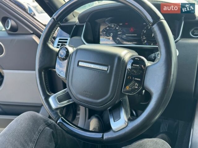 Серый Ленд Ровер Рендж Ровер, объемом двигателя 5 л и пробегом 158 тыс. км за 57000 $, фото 50 на Automoto.ua