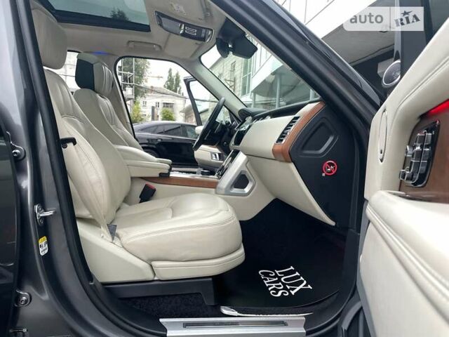 Ленд Ровер Рендж Ровер 2018 в Киеве на Automoto.ua Серый Ленд Ровер Рендж Ровер, объемом двигателя 3 л и пробегом 62 тыс. км за 74900 $, фото 45 на Automoto.ua