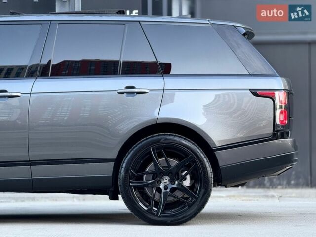 Серый Ленд Ровер Рендж Ровер, объемом двигателя 3 л и пробегом 168 тыс. км за 45000 $, фото 28 на Automoto.ua