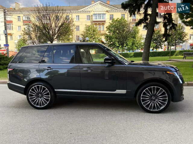 Серый Ленд Ровер Рендж Ровер, объемом двигателя 5 л и пробегом 69 тыс. км за 55000 $, фото 17 на Automoto.ua